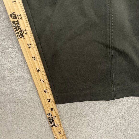 NEW Matty M Women's Plus Size 2X Olive Green Stretch Straight Pants - Picture 5 of 8